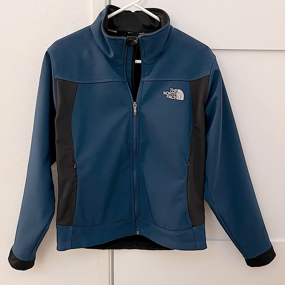 The North Face TNF Softshell Jacket | Color: Blue & Black | Size: M